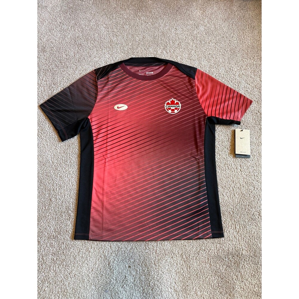 Canada Nike Men’s NWT Soccer Jersey Size Large